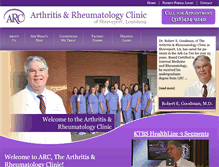 Tablet Screenshot of louisianaarthritisclinic.com